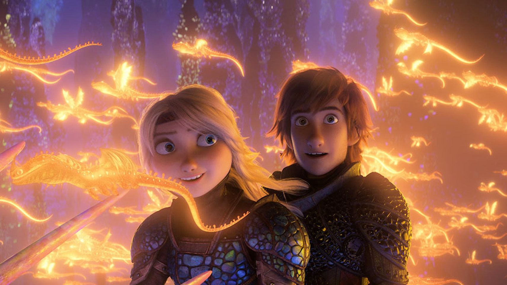 how to train your dragon astrid and hiccup in love as teens in school