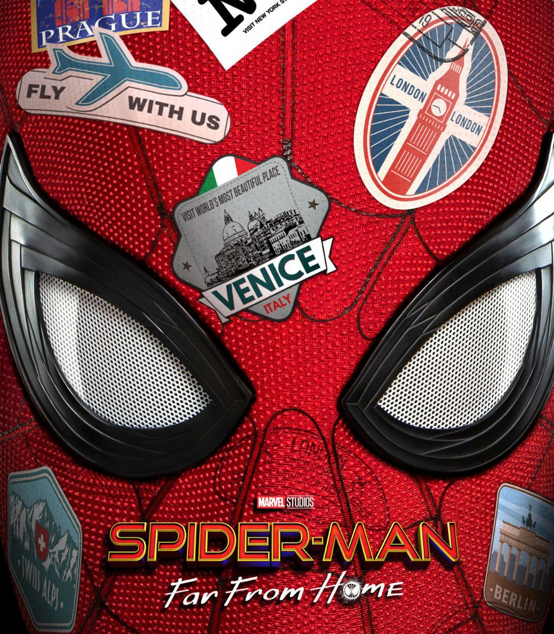 Spider Man Far From Home Poster Mask Vertical