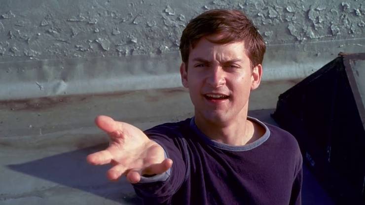 James Franco Staring At Tobey Maguire Know Your Meme