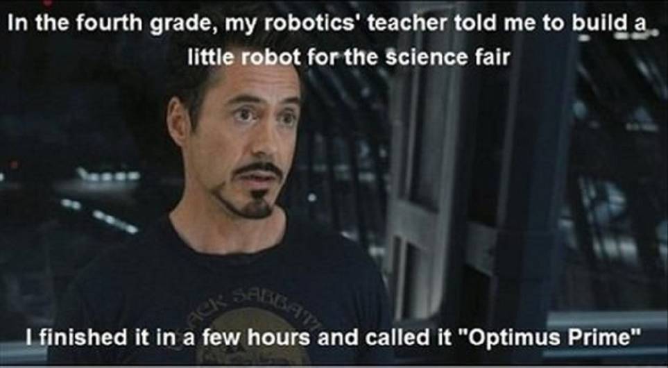10 Hilarious Iron Man Memes That Would Even Make Tony Stark Laugh 10 Hilarious Iron Man Memes That Would Even Make Tony Stark Laugh