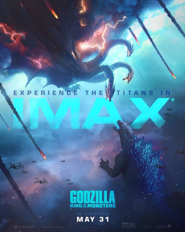 Godzilla King of the Monsters estrena nuevos e imponentes posters La