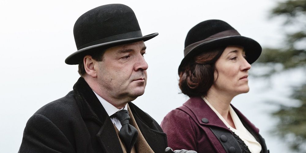 John and Vera Bates in Downton Abbey