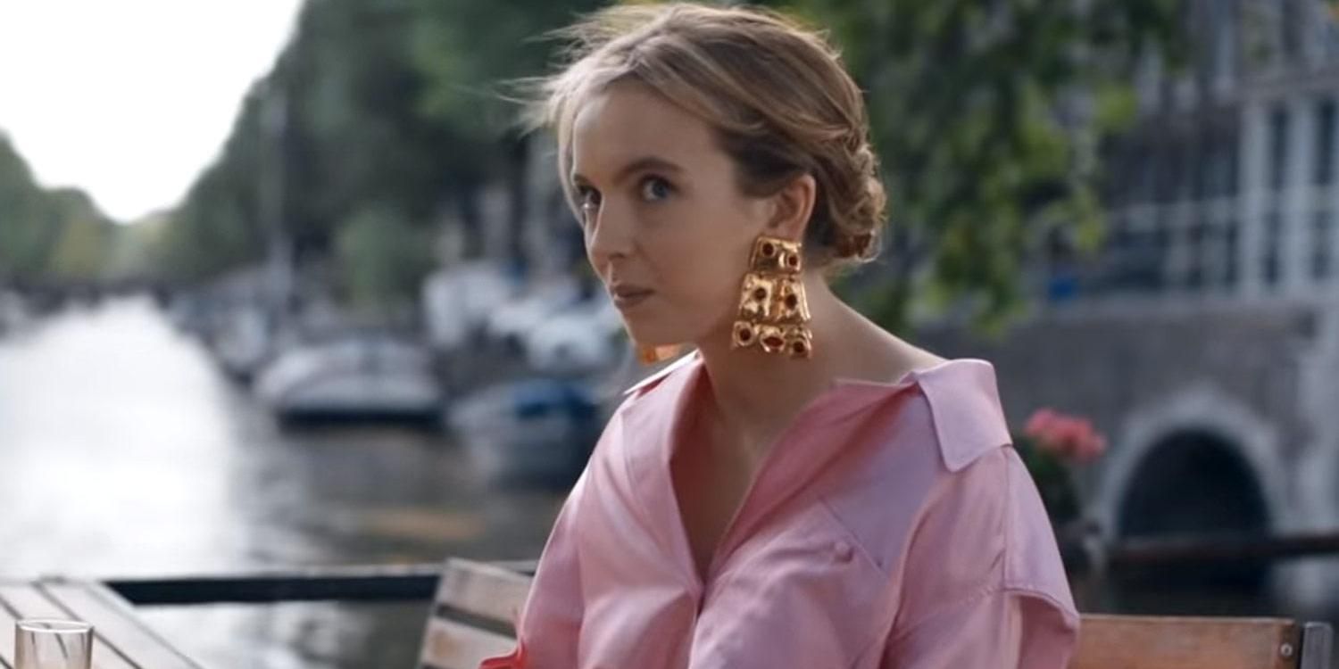 Cafe Society Jodie Comer as Villanelle in Killing Eve