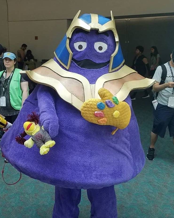 10 Finest Thanos Cosplays, Ranked 18 Grimnos Mashup By Bananasteve via Twitter cosplayamerica
