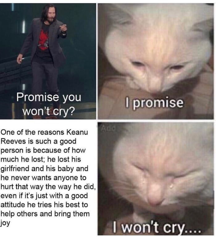 10 Funny Keanu Reeves Memes That Are As Pure As He Is