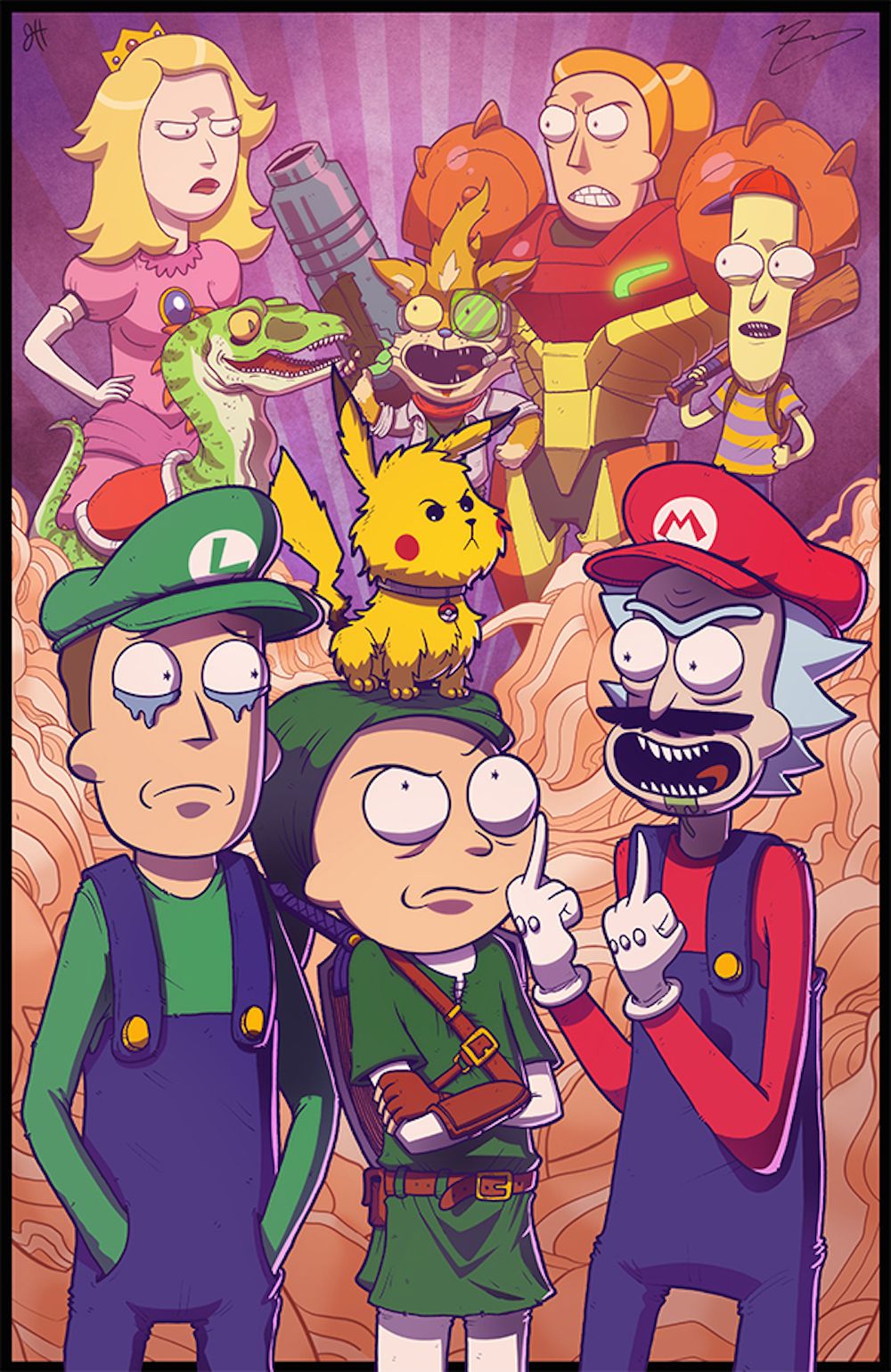 10 Best Pieces Of Rick And Morty Fan Art