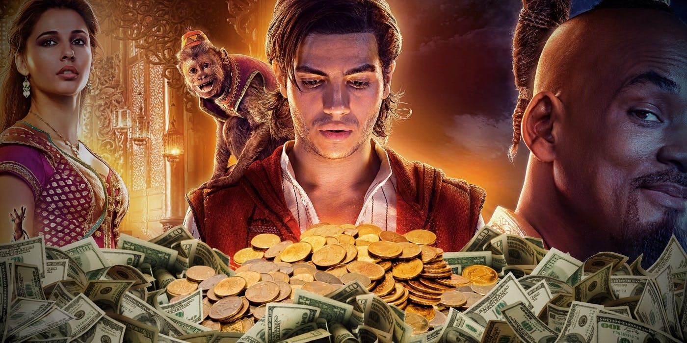 Aladdin 2019 Was A Surprise Box Office Success Screen Rant Aladdin took a m...