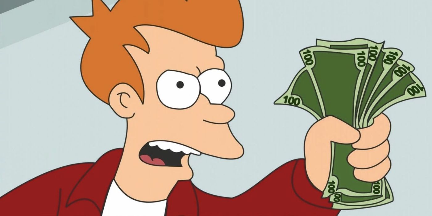 You Can Own A Futurama "Shut Up And Take My Money!" Credit ...