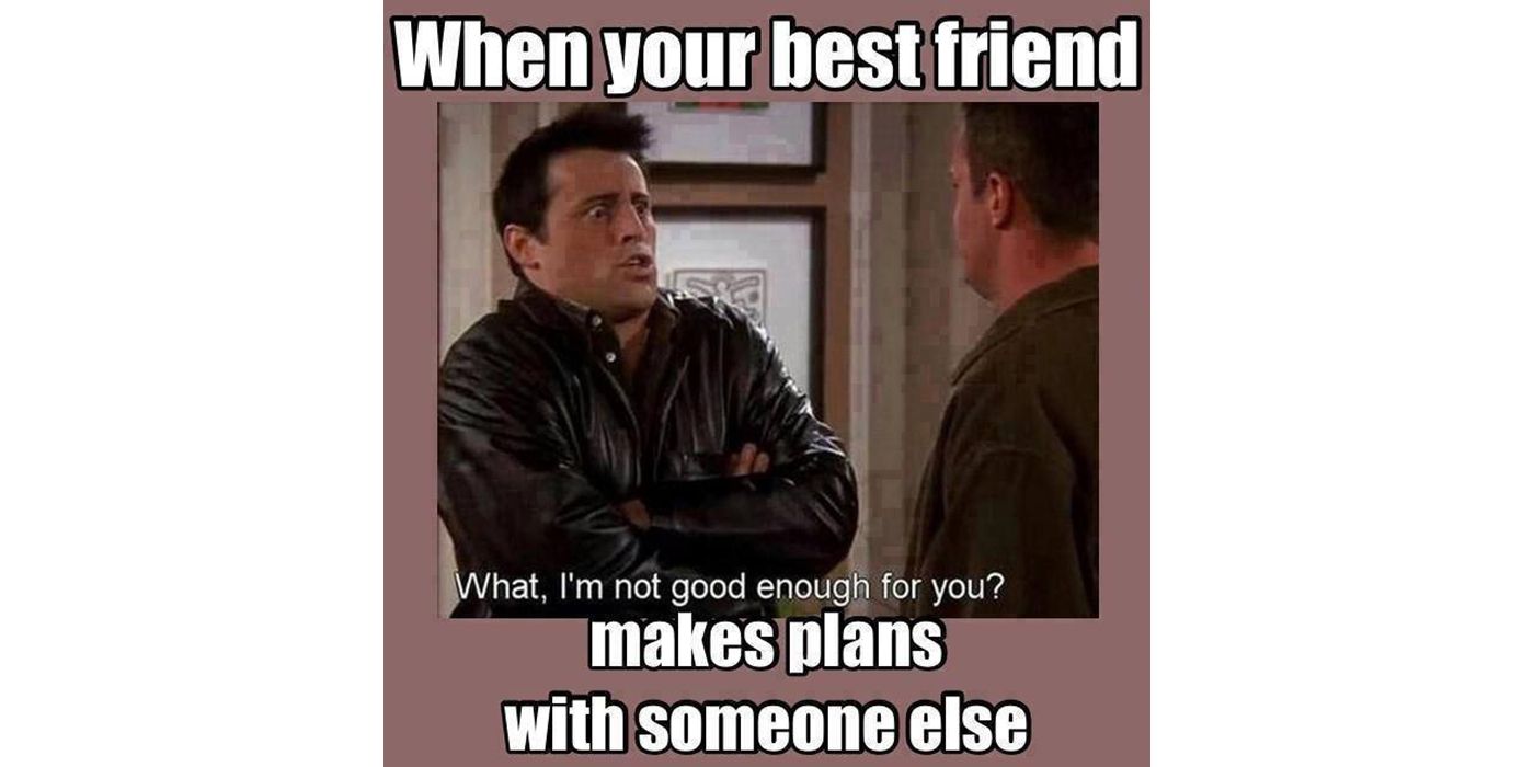 Friends 10 Joey and Chandler Memes That Are Almost Too Funny
