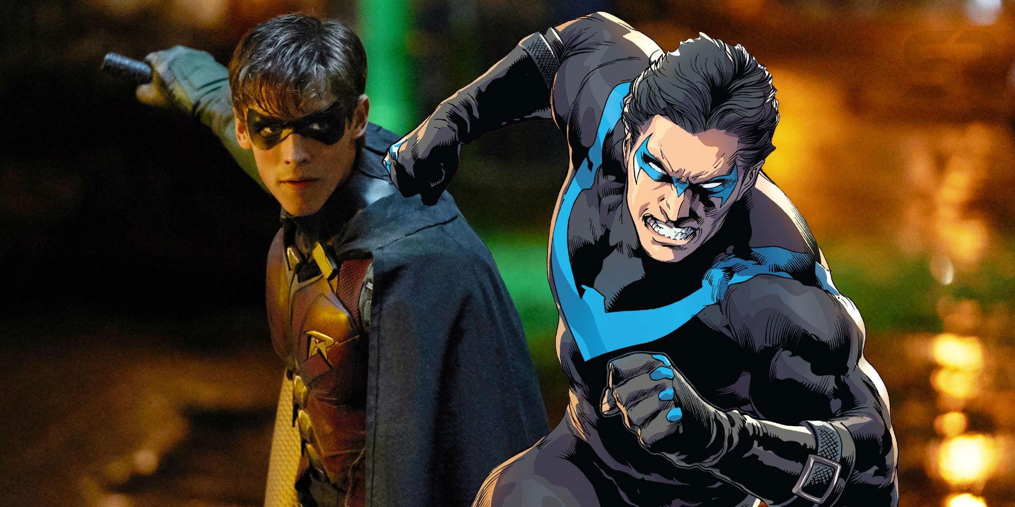 Titans First Look At Nightwing Costume In Season 2 Set Video