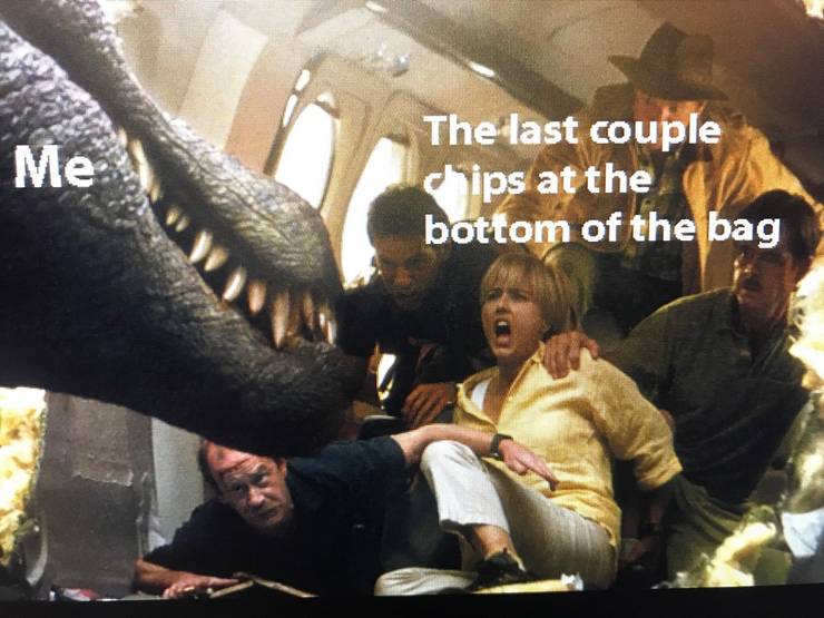 T Rex Roars Jurassic Park Know Your Meme