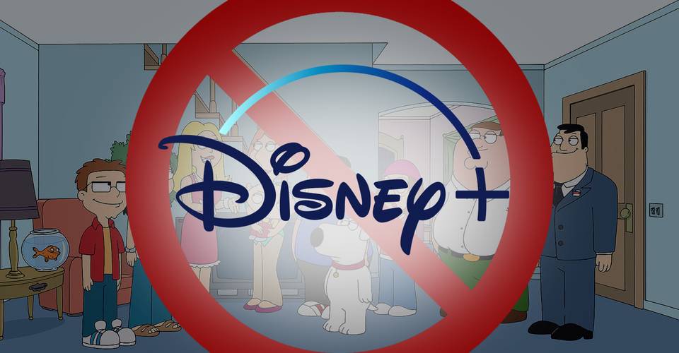 Family Guy American Dad Are Not On Disney Screen Rant