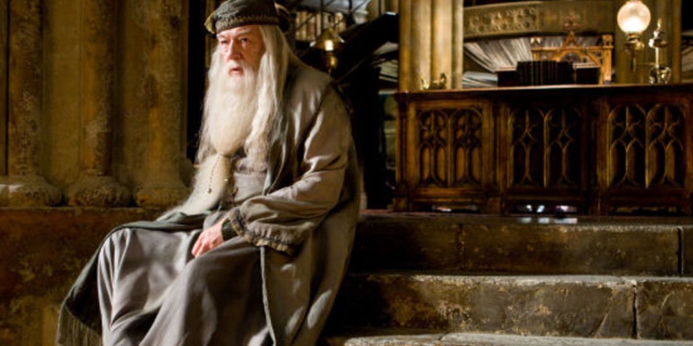 Dumbledore sitting