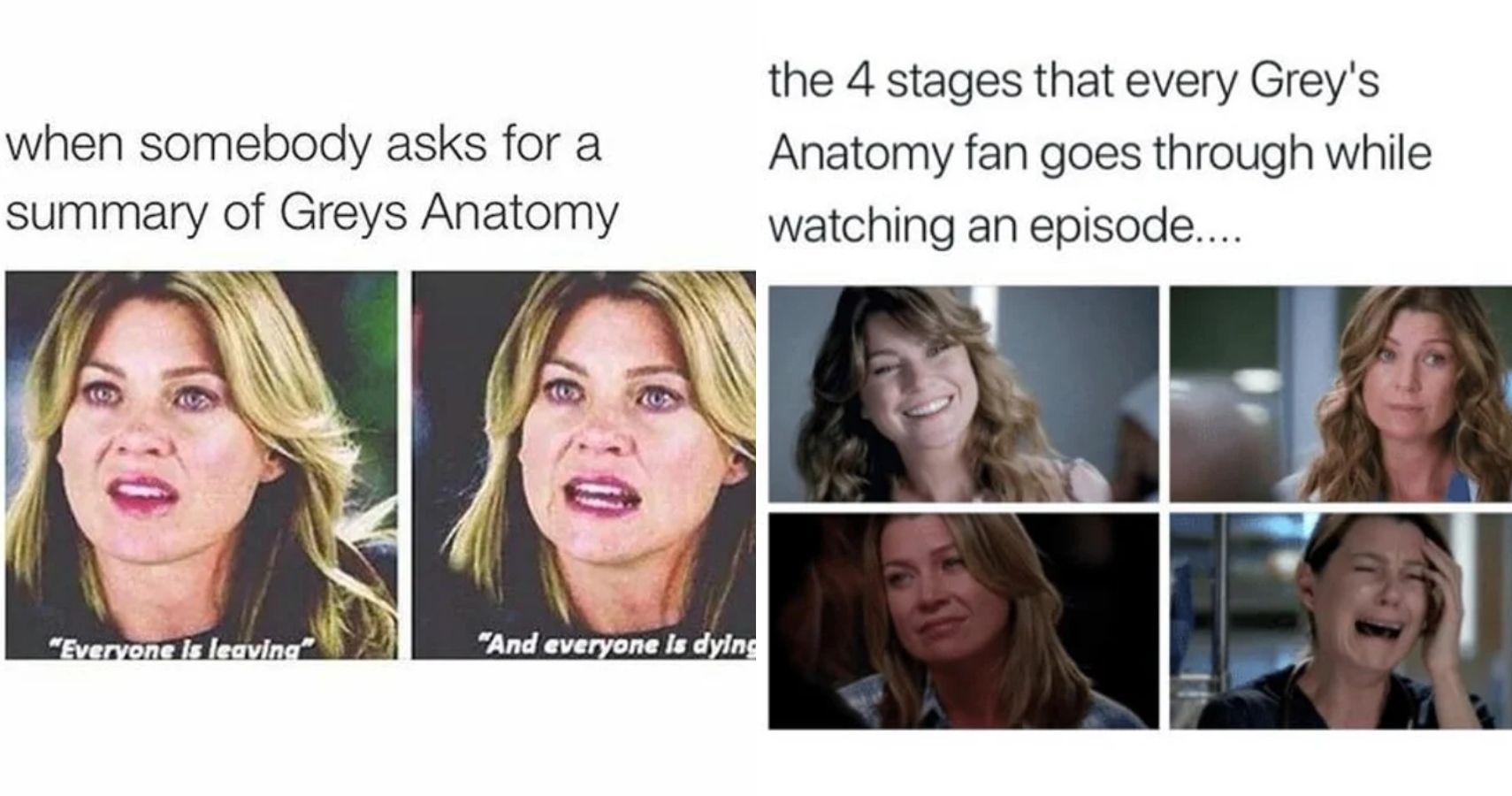 Grey’s Anatomy 10 Hilarious Meredith Memes Only True Fans Will Understand