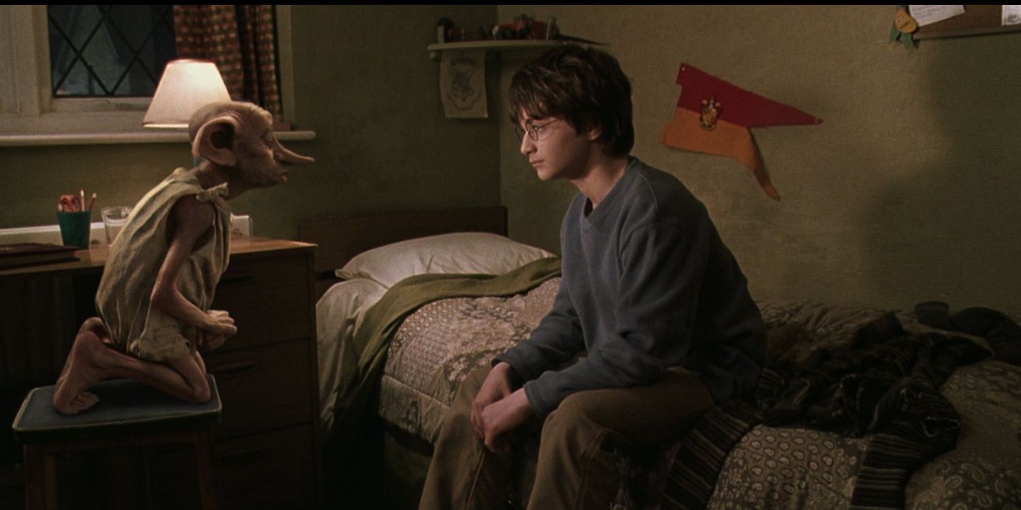 Entry 1 Dobby and Harry in Harrys room