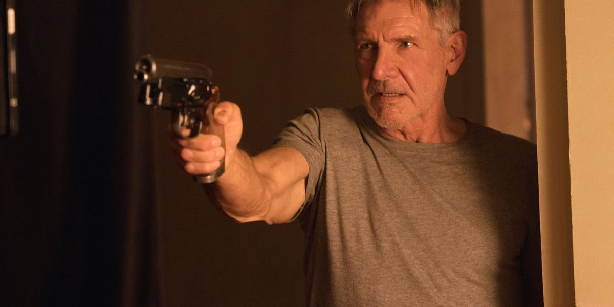 Deckard and his gun from Blade Runner 2049