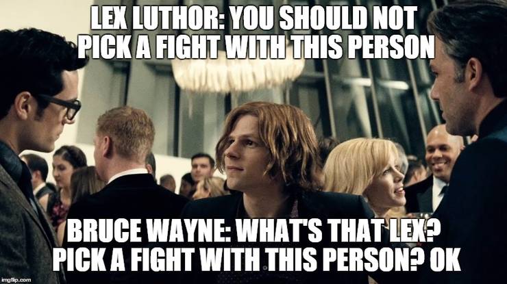 10 Most Hilarious Lex Luthor Memes Screenrant