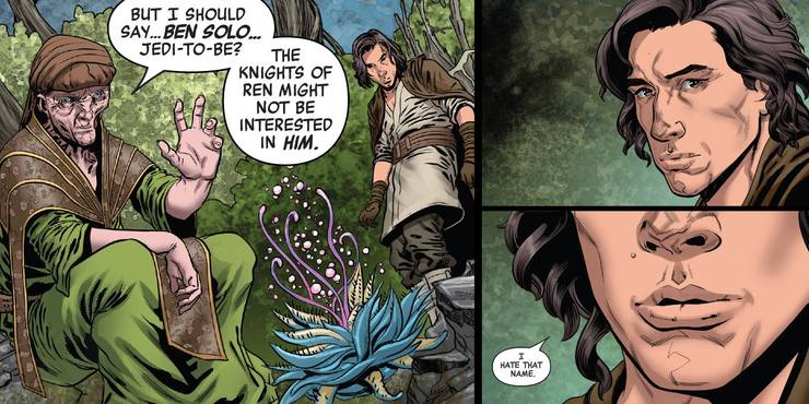 Snoke and Kylo Ren Comic Name