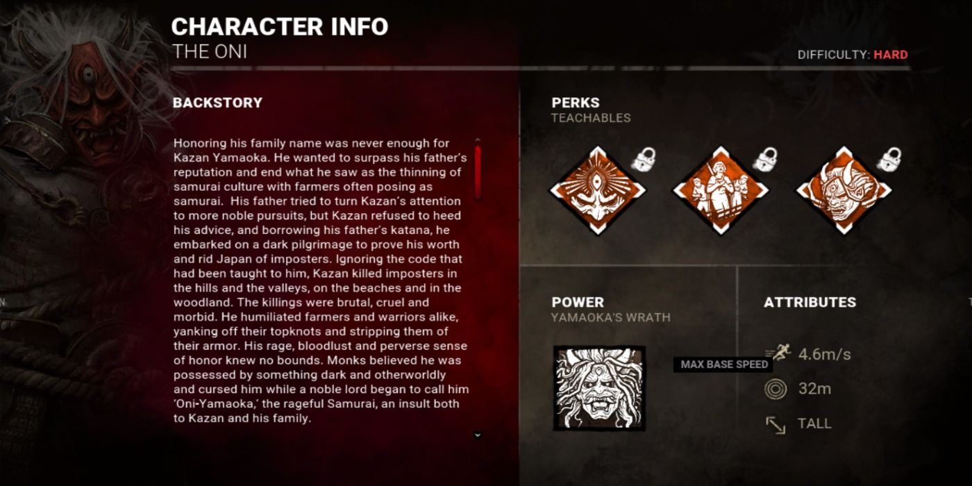 Dead By Daylight Killer Guide The Oni