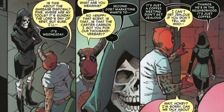 Love deadpool why does death Why does