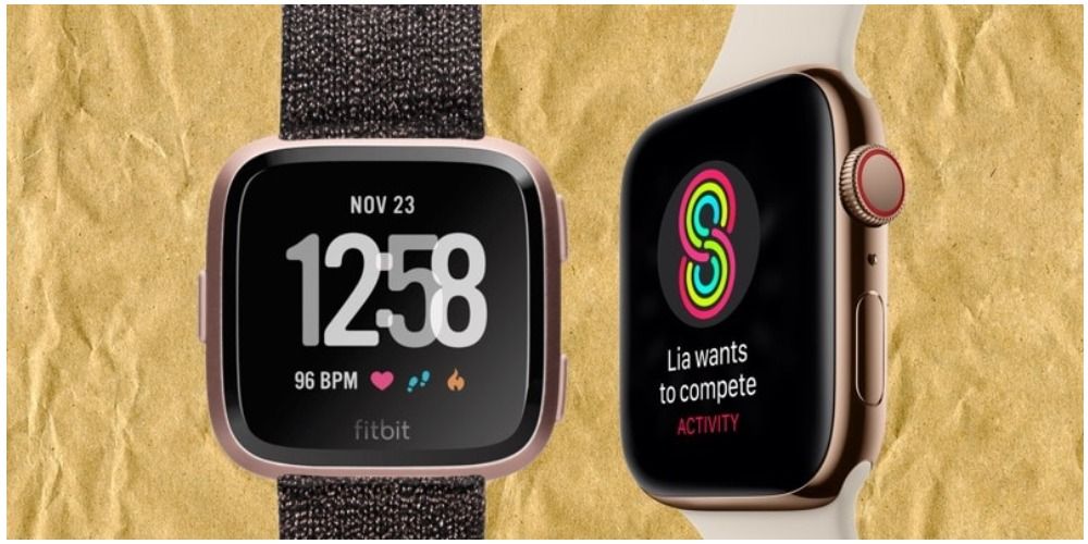 using apple watch with fitbit app