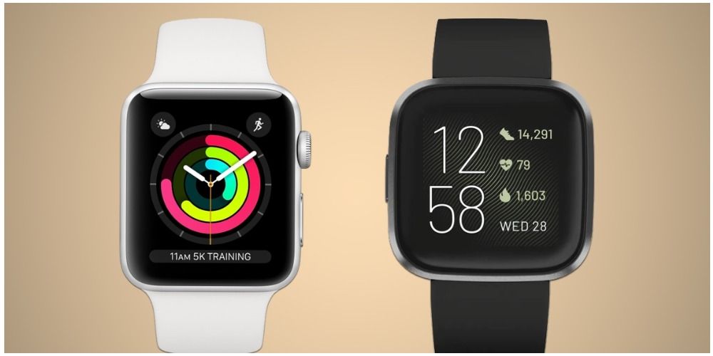 what is the difference between fitbit and apple watch