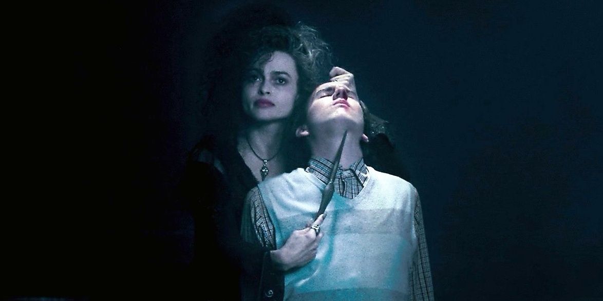 8. Neville and Bellatrix at Department of Mysteries