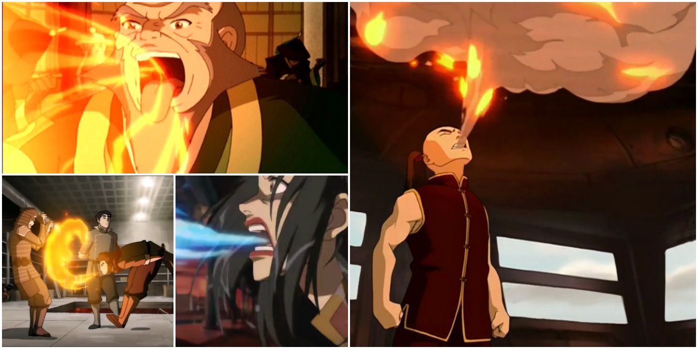 Avatar The Last Airbender 10 Best Firebending Techniques Ranked