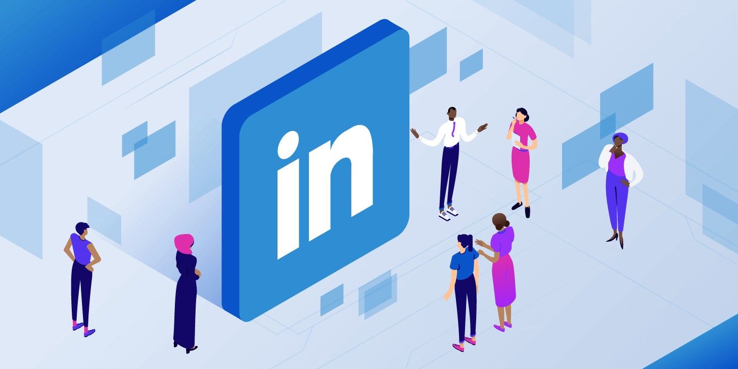 LinkedIn Logo with People