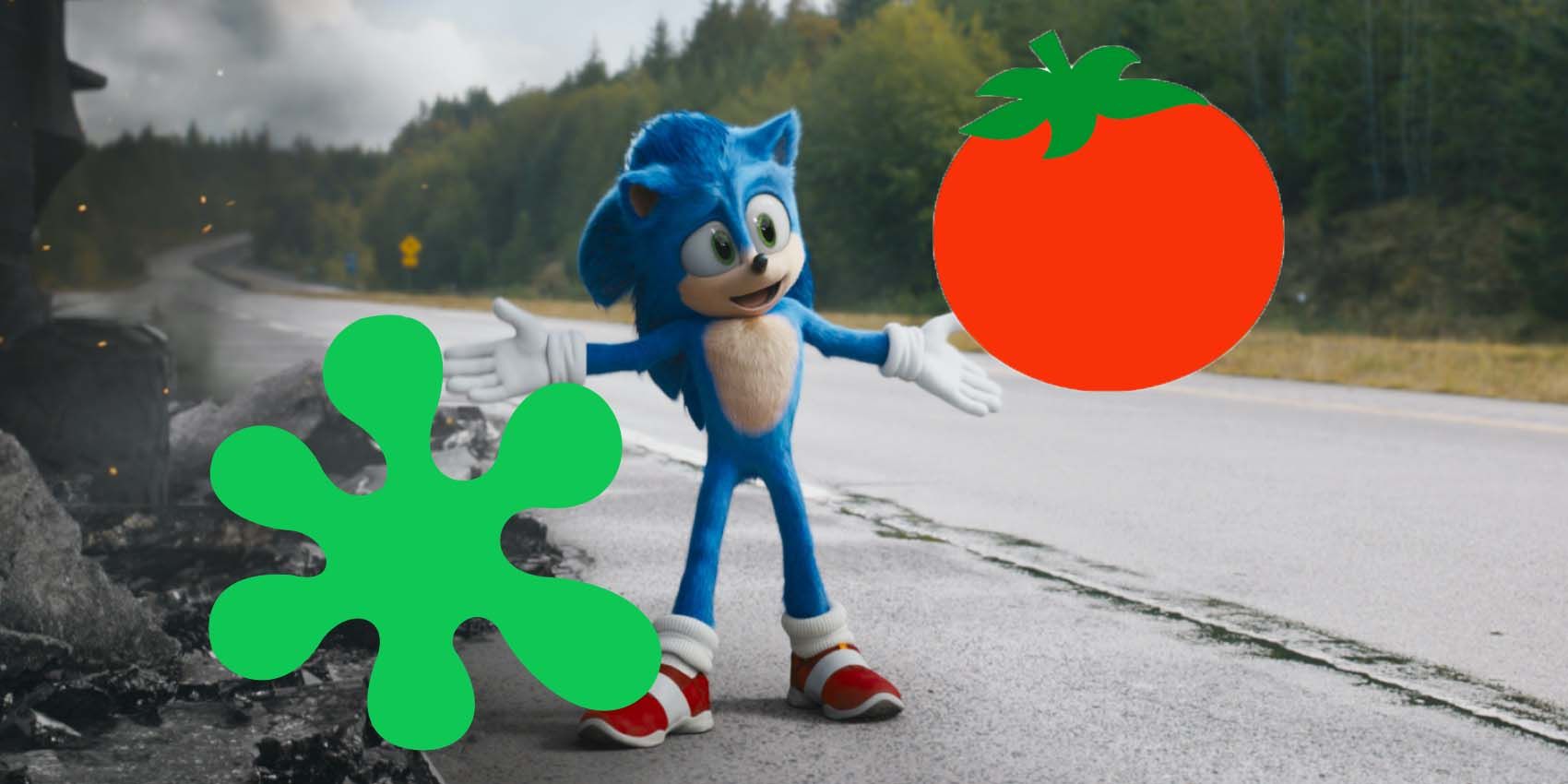 Sonic the Hedgehog Fresh and Rotten Tomatoes