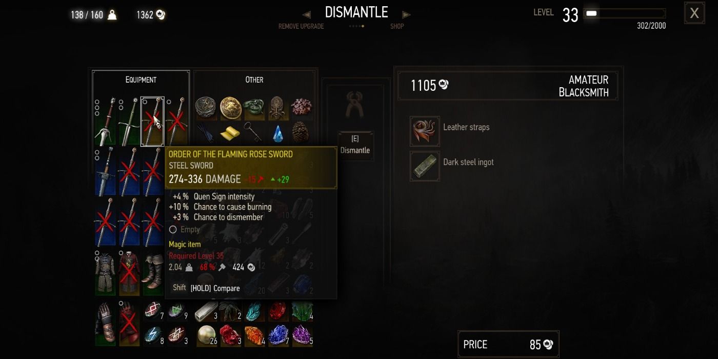 Witcher 3 Understanding the Crafting System
