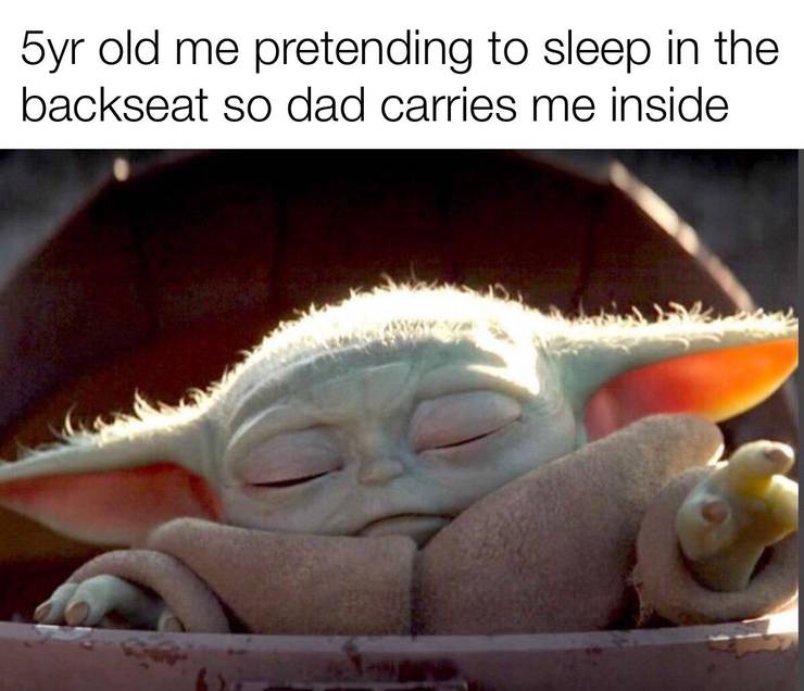 10 Most Relatable Sleeping Baby Yoda Memes That Will Make You Cry