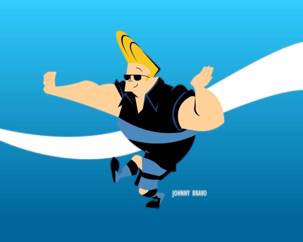 Джонни кид. Джонни Браво. Johnny Bravo Art. Johnny Bravo Wallpaper. Джонни Браво арты.