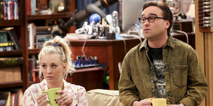 Leonard being insecure of Penny's handsome study partner in The Big Bang Theory