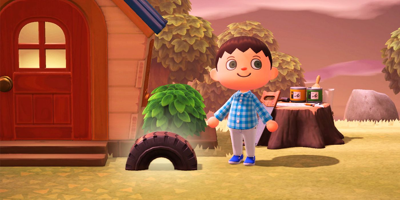 Animal Crossing New Leaf How to Craft a Tire Toy from Old Tires