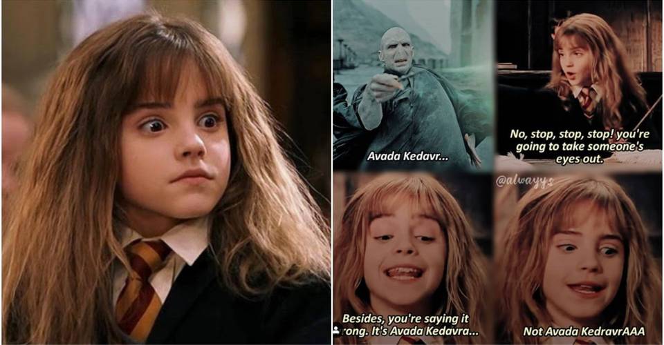 Screencap Meme Hermione Granger Couleurs Abound Harry Potter