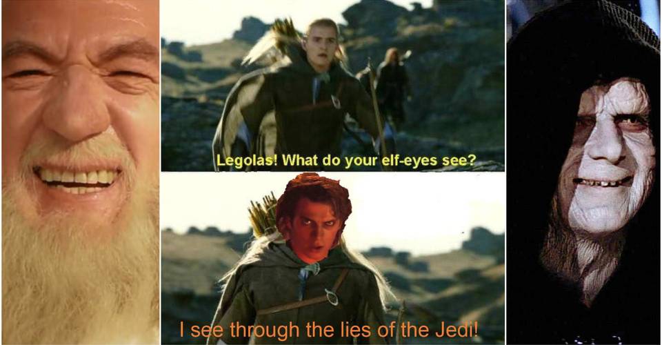 10 Star Wars The Lord Of The Rings Crossover Memes Only Fans Will Get