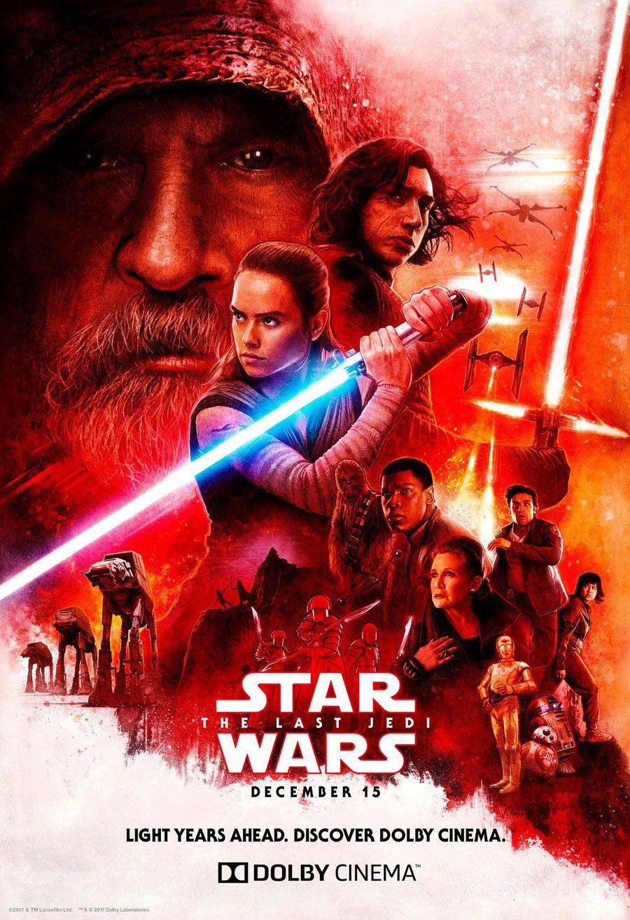 Star Wars Episode 8 Ranking Every The Last Jedi Poster