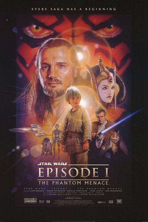 Star Wars Episode 1 Ranking Every The Phantom Menace Poster