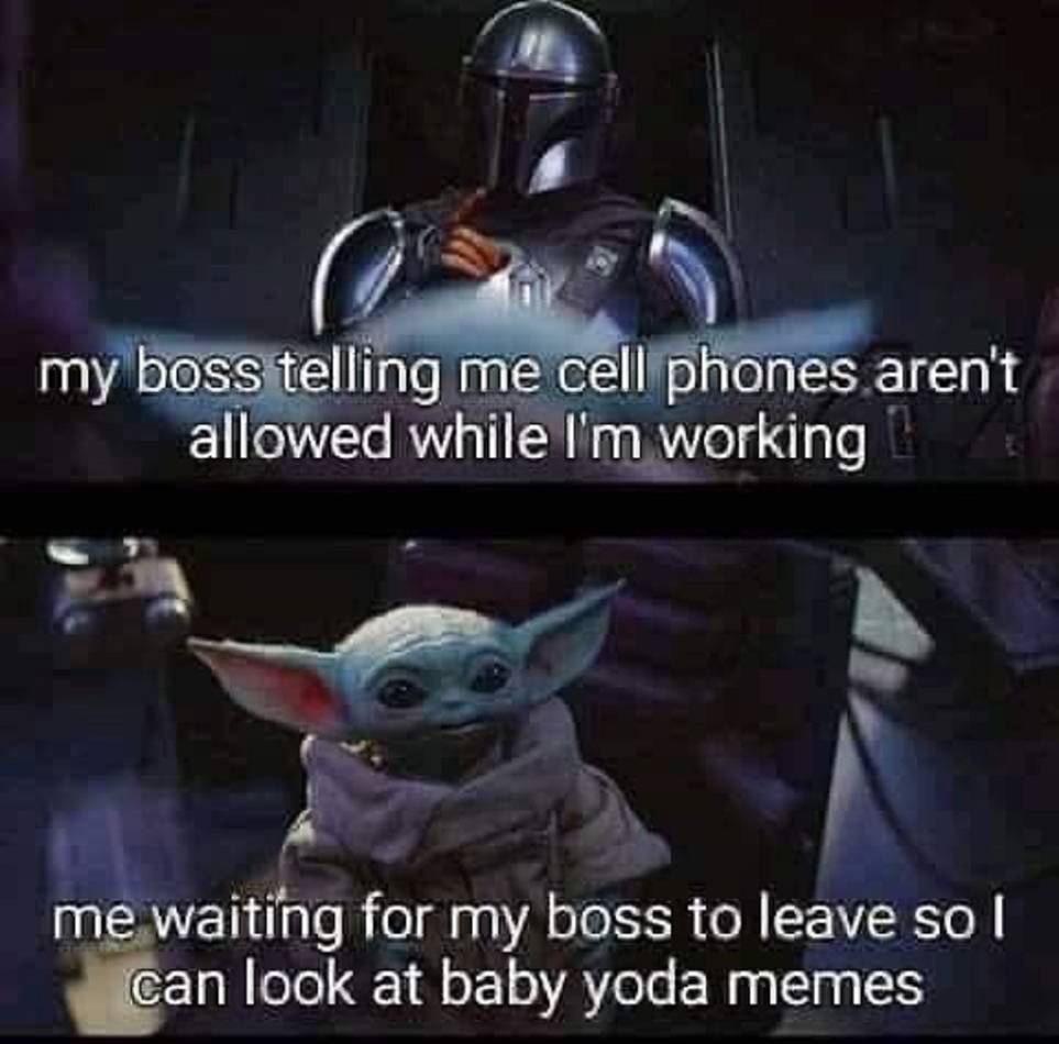 10 Hilarous Baby Yoda Memes About Work We Can All Relate To 10 Hilarous Baby Yoda Memes About Work We Can All Relate To