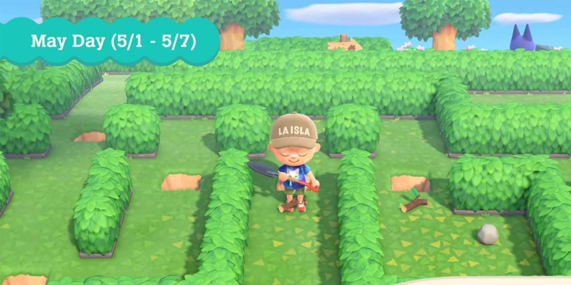 Animal Crossing New Horizons  May Day Maze Solution
