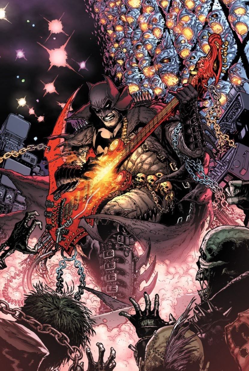 death metal batman guitar solo