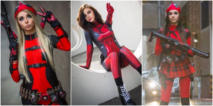 Chrysta Fett Deadpool cosplay