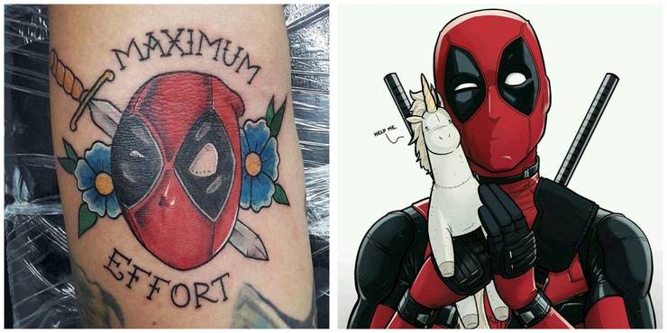 Deadpool 10 Tattoos Only Devoted Fans Will Understand