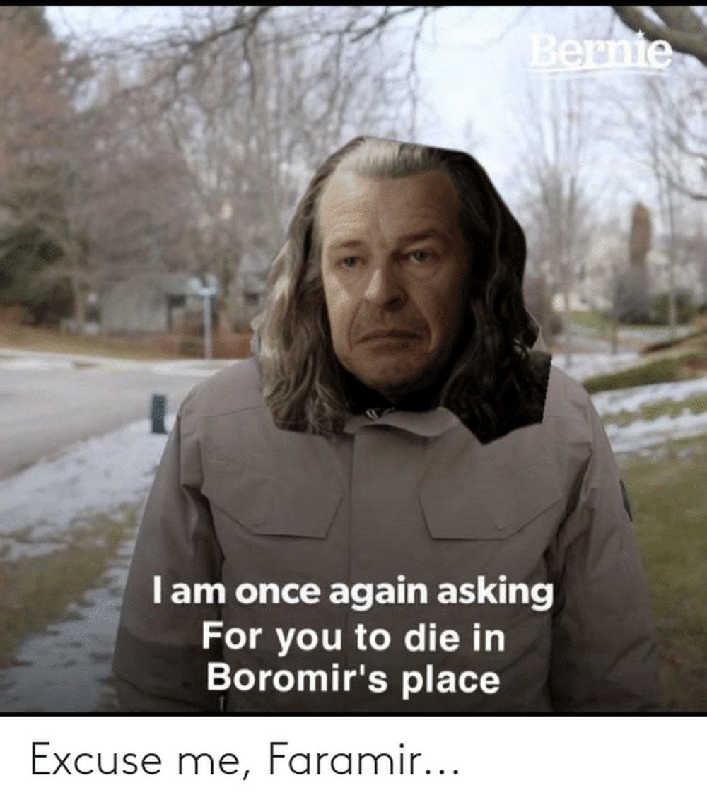 The Lord of the Rings 10 Faramir Memes To Get You CryLaughing