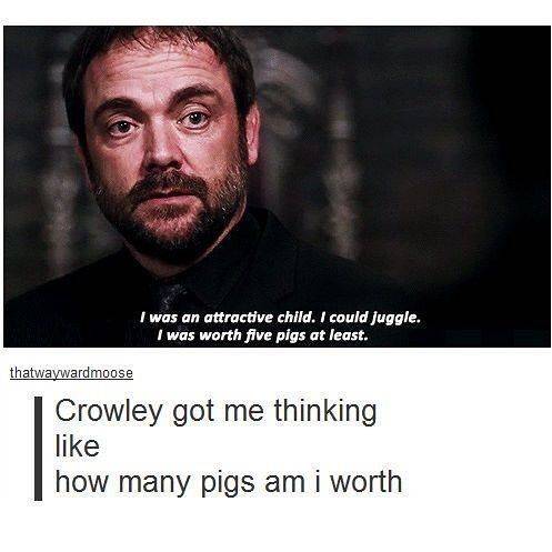Supernatural 10 Crowley Memes That Will Have You Cry Laughing