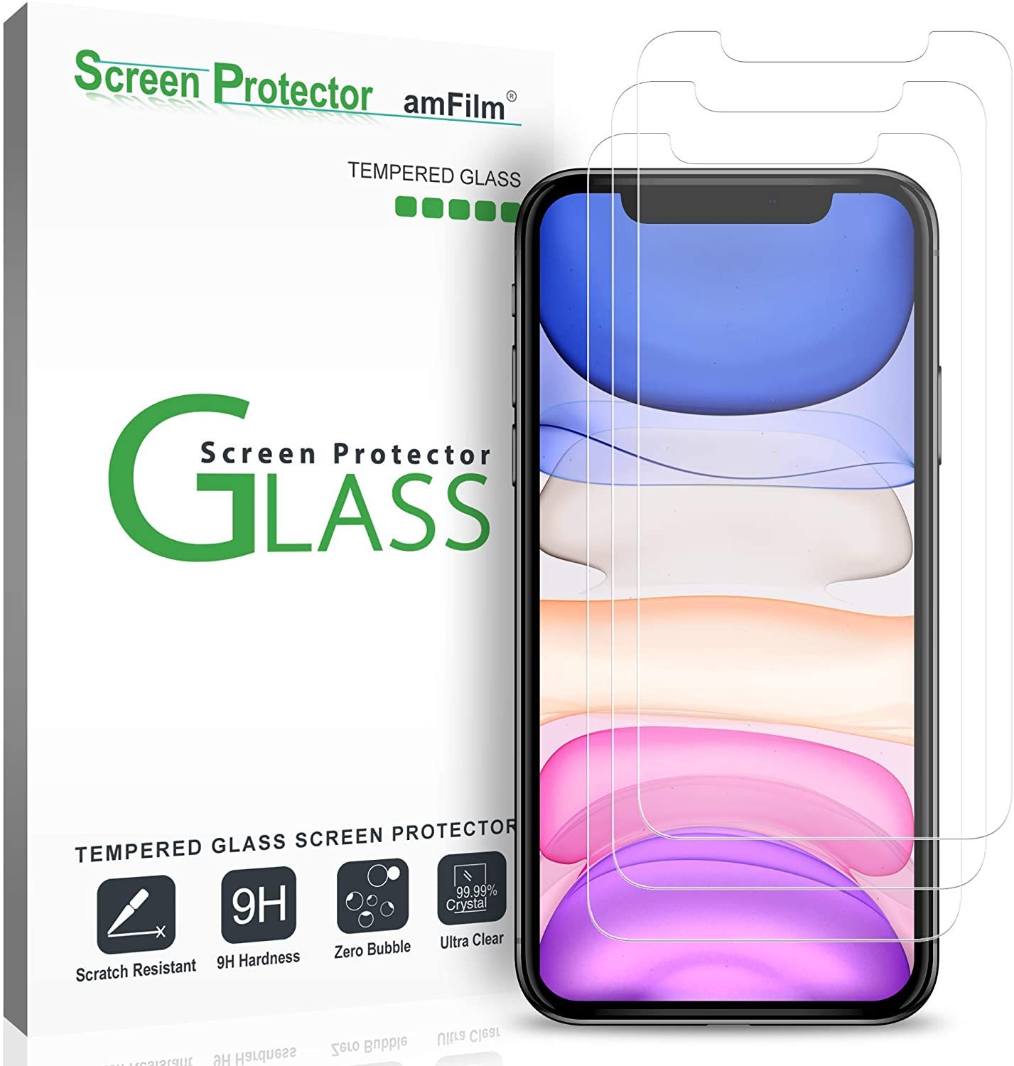 brotect Glass Screen Protector compatible with Fujifilm GFX100S Extreme Scratch Resistant 3 Pack AirGlass Glass Protector