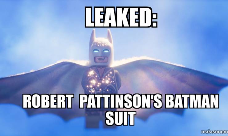 10 Robert Pattinson Memes As The New Batman 14 lego batman glitter