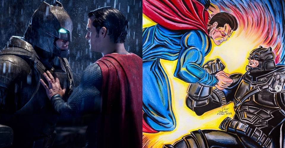 10 Heroic V Superman Art Pictures Adore