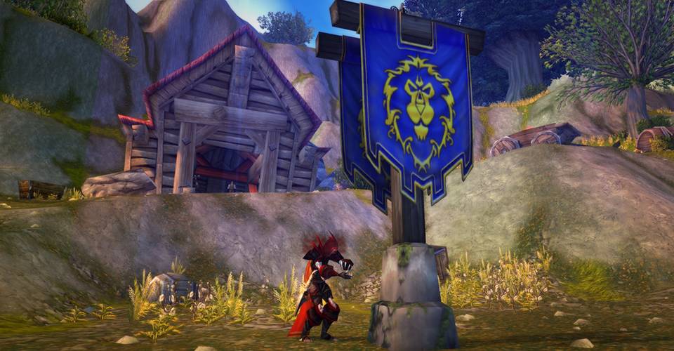 Classic World Of Warcraft Pvp Map Recreated In Minecraft